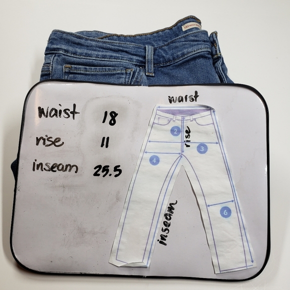 Levi’s 721 High Rise Skinny Jeans size 34 - Picture 10 of 10